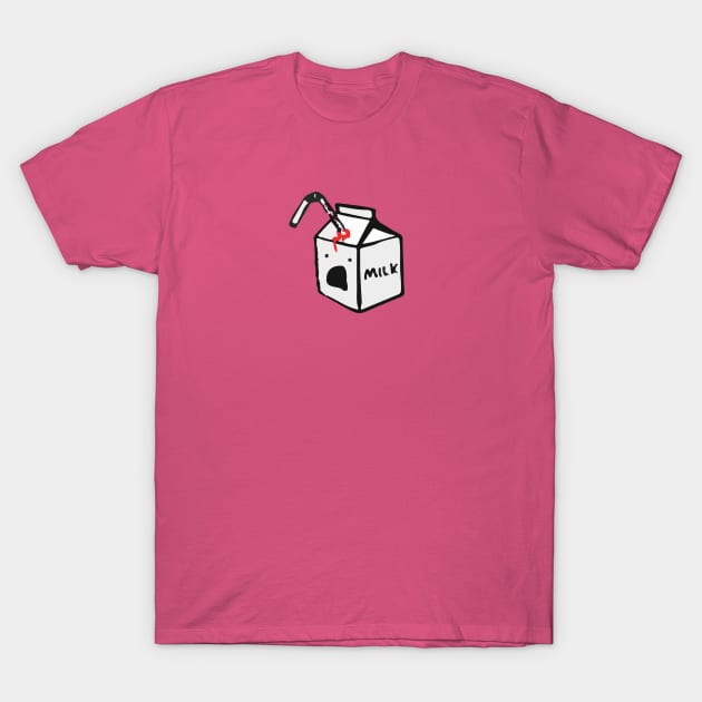 Milk Carton Murder T-Shirt by madmonkey